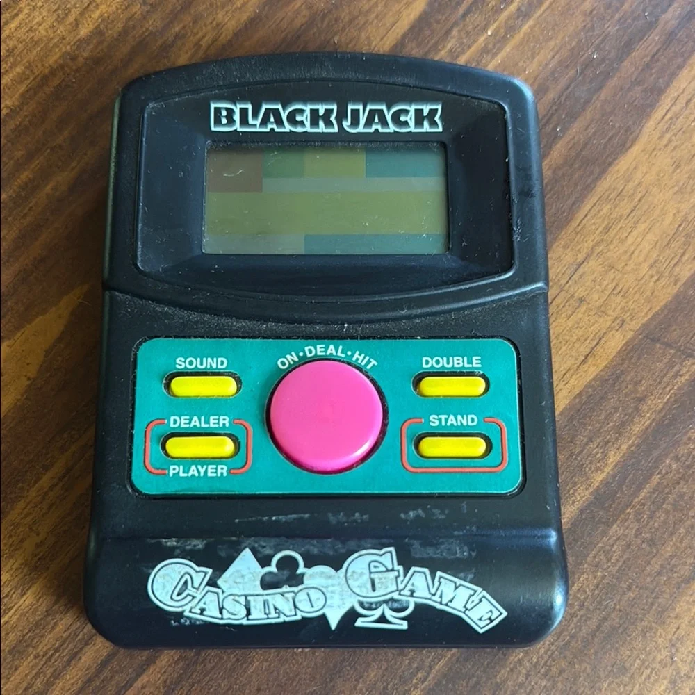 Vintage Black Jack Handheld Electronic Game